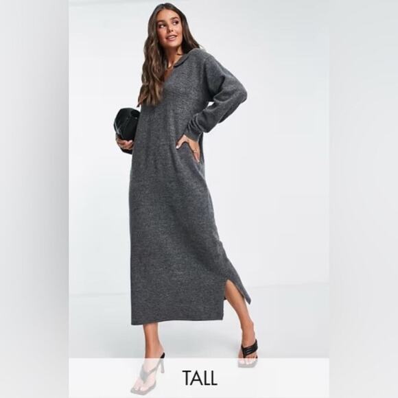 ✨ 4th + Reckless ✨ Tall Sweater Dress - Picture 1 of 12